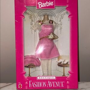 FASHION AVENUE BOUTIQUE PINK & LACE BARBIE DOLL OUTFIT 1996 MATTEL 14980 NRFB
